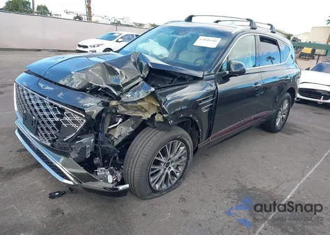 2025 Genesis Gv80 2.5T Standard Awd from USA, damaged, VIN KMUHFESB1SU276550